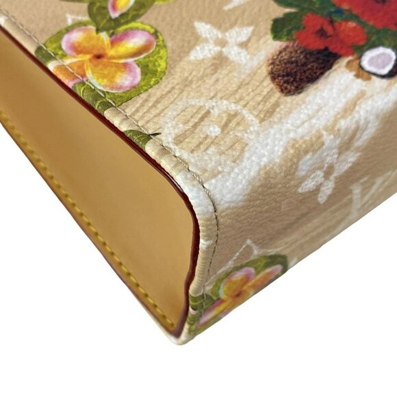 Auth LOUIS VUITTON Pochette Voyage M83465 Sand Surfing Monogram - Clutch Bag - Picture 6 of 15